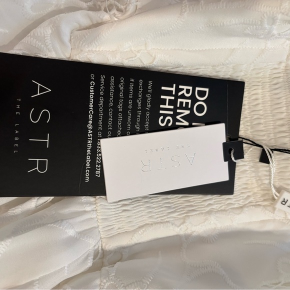 ASTR the Label White Eyelet Midi Dress - Picture 5 of 5